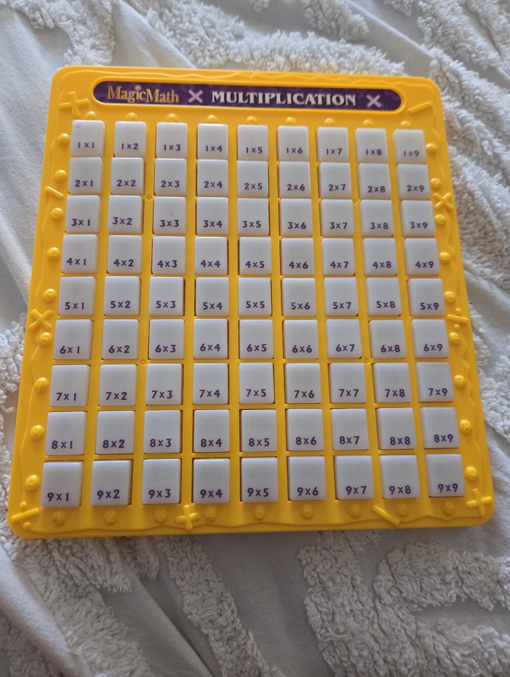 2005 MagicMath Multiplication Practice Board Education Math Home School